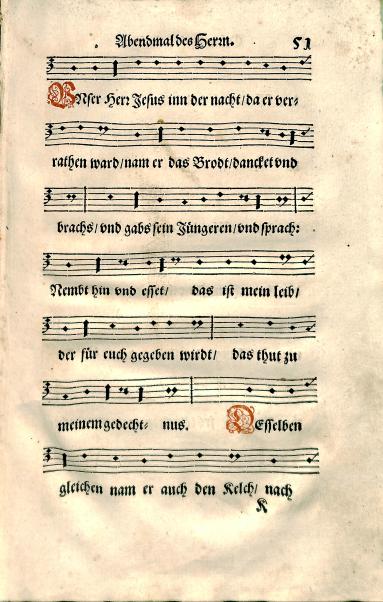 Andreas Osiander, Kirchenordnung, in meiner gnedigen Herrn des Marggrafen zu Brandenburg, BX 8067 .A2 1592, page 51