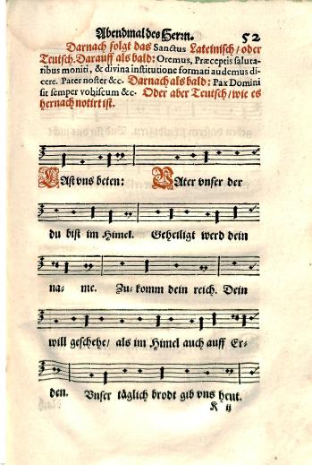 Andreas Osiander, Kirchenordnung, in meiner gnedigen Herrn des Marggrafen zu Brandenburg, BX 8067 .A2 1592, page 52